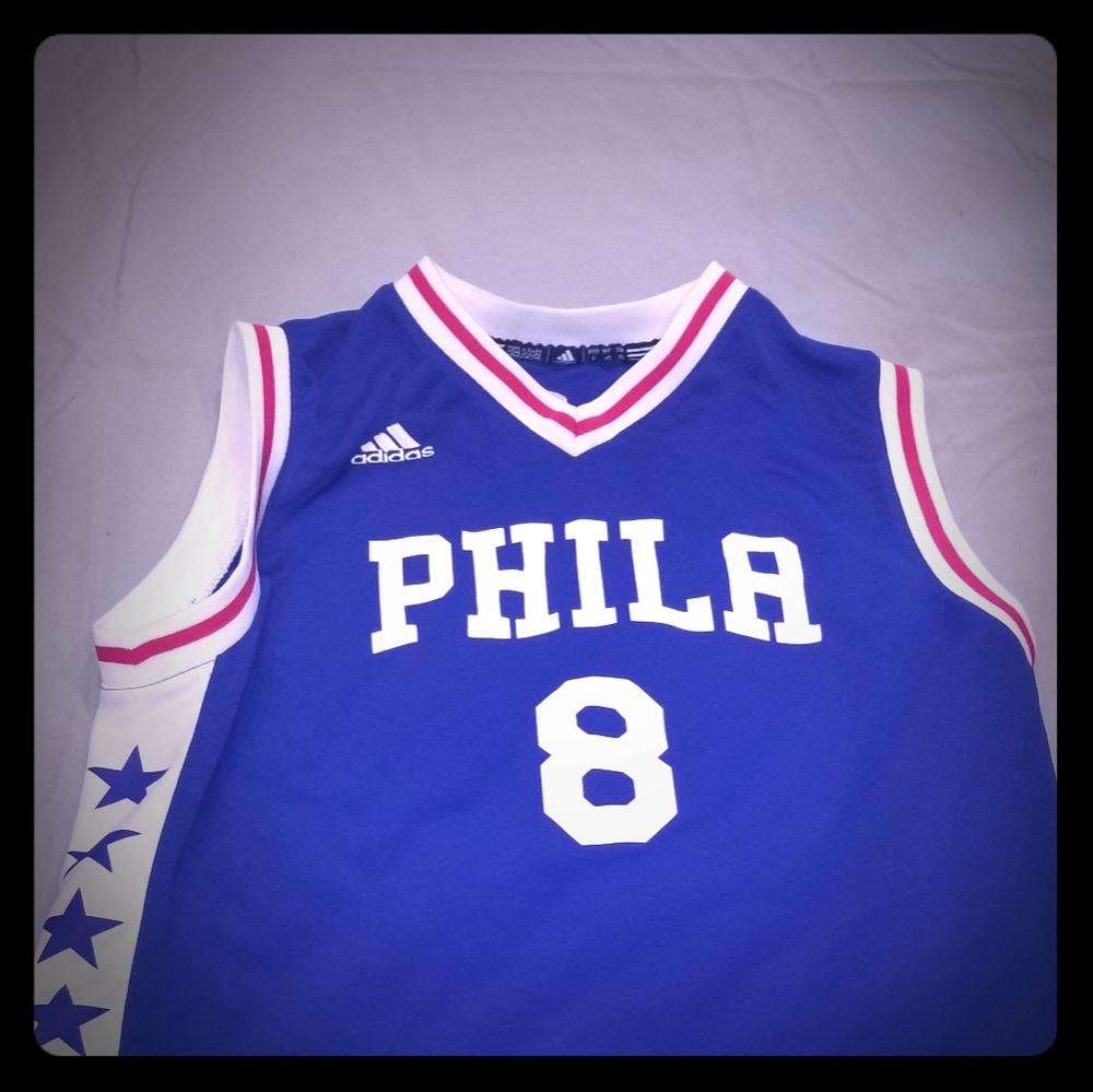 Youth jahlil okafor Philadelphia 76ers jersey